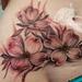 Tattoos - Dogwood Flowers on Hip - 58102